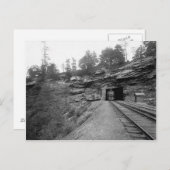 Nay Aug Tunnel Scranton Pa. Briefkaart (Voorkant / Achterkant)