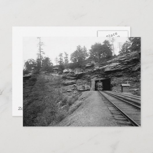 Nay Aug Tunnel Scranton Pa. Carte postale (Devant / Derrière)
