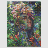 “Nayari” - Jungle Mirage - Women In Amazonia   Tissuepapier (Voorkant)