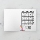 N'ayez pas besoin de vous amuser pour... Carte Fêt (Intérieur)