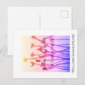 N'ayez pas peur de la grandeur Carte postale (Devant / Derrière)