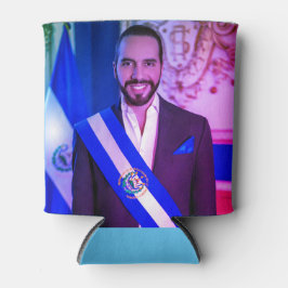 Nayib Bukele, President van El Salvador Blikjeskoeler
