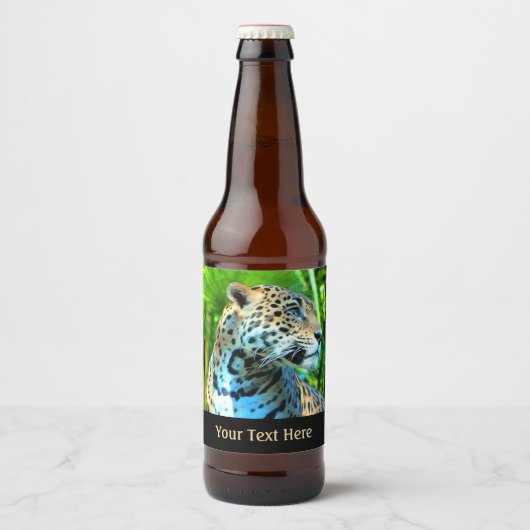 Nayla de Jaguar Bier Etiket (Voorkant)