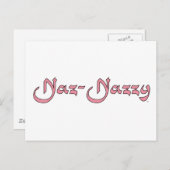 Naz-Nazzy Briefkaart (Voorkant / Achterkant)