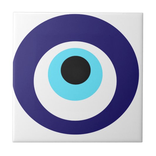 Nazar amulet (nazar boncuğu) tegeltje (Voorkant)