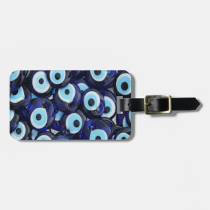 Nazar Amulets Evil Eye Stones Blue Pattern Bagagelabel