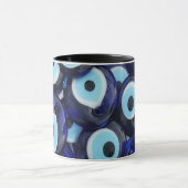 Nazar Amulets Evil Eye Stones Blue Pattern Mok (Midden)