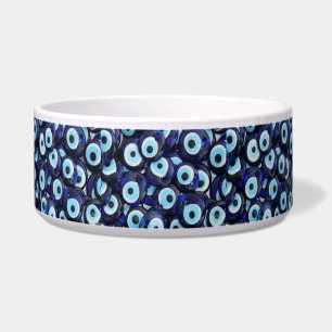 Nazar Amulets Evil Eye Stones Blue Pattern Voerbakje