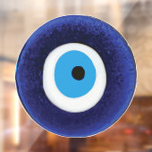 Nazar Evil Eye Protection Amulet Blue Beeldsymbool Raamsticker (Vel 2)