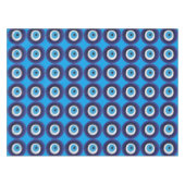 Nazar Evil Eye Protection Amulet Blue Beeldsymbool Tafelkleed (Voorkant (Horizontaal))