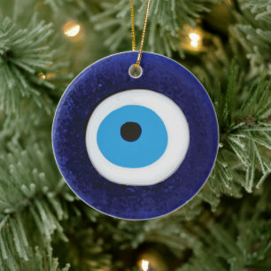 Nazar Evil Eye Protection Symbool Keramisch sieraa Ornament