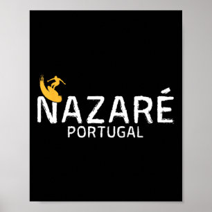 Nazaré Portugal - Surf Vakantie Poster