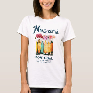Nazare Portugal Surfen Vintage T-shirt