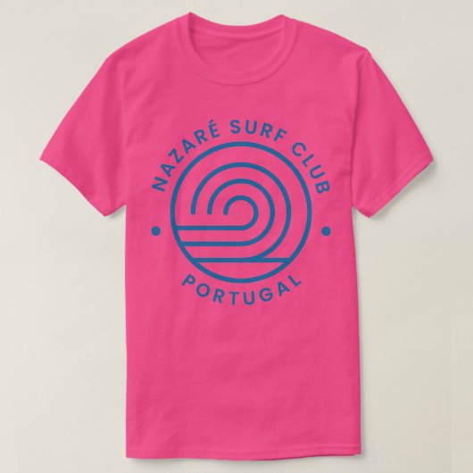Nazare Surf Club Portugal TShirt (Design devant)
