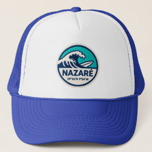 Nazaré Surf Trucker Hoed – Portugese Kustgolf Lo Pet