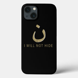 Nazarene Christelijk verbergt ontwerp Arabisch non iPhone 13 Hoesje