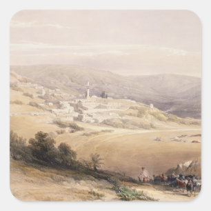 Nazareth, 28 april 1839, bord 28 uit deel I Vierkante Sticker