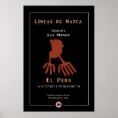 Nazca Geoglyphs-Hands Poster (Voorkant)