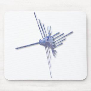 Nazca Hummingbird glass mousepad Muismat