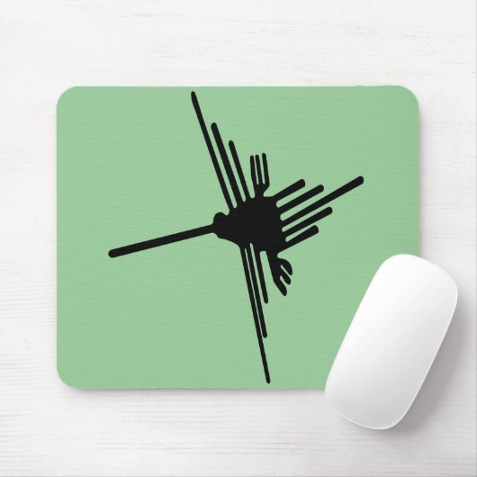 Nazca Hummingbird mousepad Muismat (Met muis)
