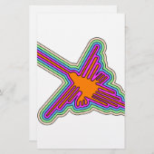 Nazca Hummingbird Peru Drawing Briefpapier (Voorkant / Achterkant)