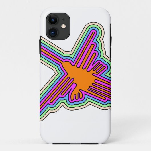 Nazca Hummingbird Peru Drawing Case-Mate iPhone Case (Achterkant)