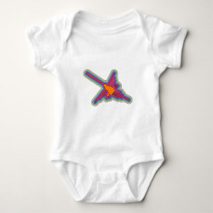 Nazca Hummingbird Peru Drawing Romper