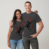 Nazca Lines Geoglyphs - Ancient Black Spider T-shirt (Unisex)