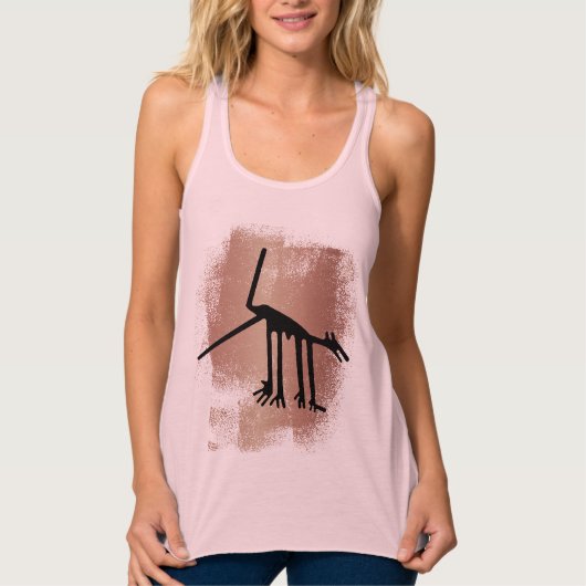 Nazca Lines Geoglyphs - oude dieren Tanktop (Voorkant)