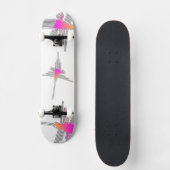 Nazca Lines Hummingbird Skateboard (Voorkant)