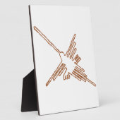 Nazca Lines Hummingbird Sketch Fotoplaat (Zijkant)