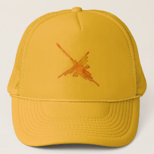 Nazca Lines Hummingbird Waterverf Print Trucker Pet
