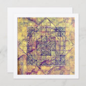 Nazca Mandala, Peru. Kaart (Voorkant / Achterkant)