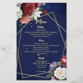 Nazeblauwe rozen bruiloft (Voorkant)