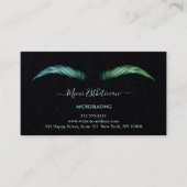 Nazorginstructies Eyebrow Ros Microblade Logo Visitekaartje (Voorkant)