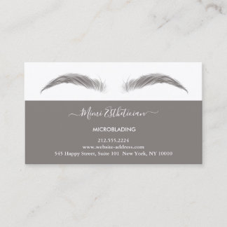 Nazorginstructies Eyebrow Ros Microblade Logo Visitekaartje