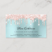 Nazorginstructies Lash Roos Gold Drives Blue Visitekaartje (Voorkant)