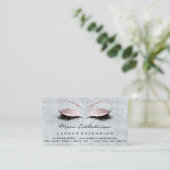 Nazorginstructies Lashes Studio Smoky Blue Visitekaartje (Staand voorkant)
