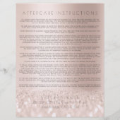 Nazorginstructies Roos Elektrolyse Logo grijs Flyer (Achterkant)