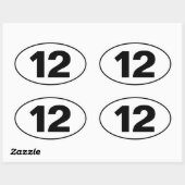 NB 12 OVALE STICKER (Vel)