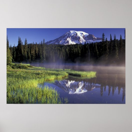 NB, VS, Washington, Mt Rainier National 5 Poster (Voorkant)