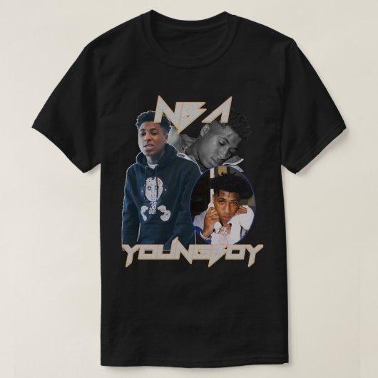 NBA YOUNGBOY Classic Essential T Shirt (Design voorkant)