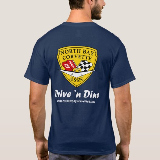 NBCA Drive 'n Dine T-shirt (Achterkant)