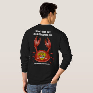 NBCA New Years Day Clam Chowder Run T-shirt