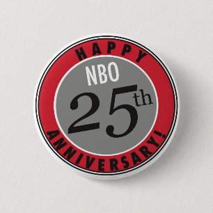 NBO 25e Jubileum Button