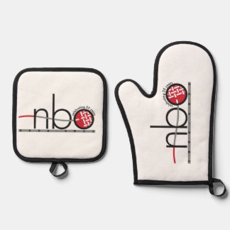 NBO 25e Jubileum Pot Holders en Mitt Ovenwant & Pannenlap Set