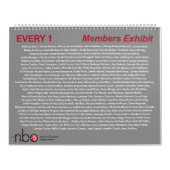 NBO om de 1 Uitzendkalender van 2022 Kalender (Hoes)