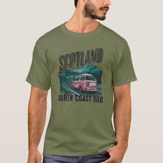 NC500 SCHOTLAND NOORDKUST 500 T-SHIRT
