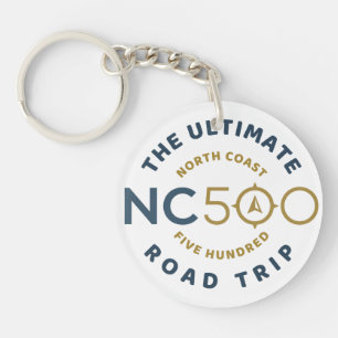 NC 500 route Sleutelhanger