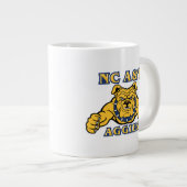 NC A&T Aggies Aggie Bulldog | Extra Grote Beker (Voorkant rechts)